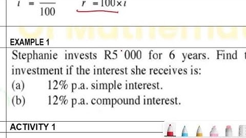 Determine the accumulated amount of investment using simple interest and compound interest.