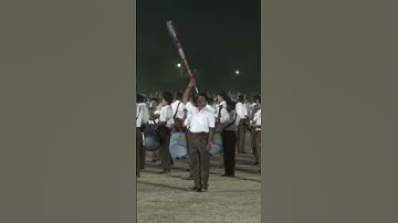 घोष प्रदर्शन। RSS तृतीय संघ शिक्षा वर्ग, 2022, नागपुर। #rss #nagpur #mohanbhagwat