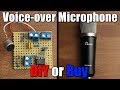 Microphone voix off  diy ou acheter