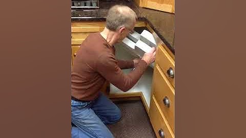 How to Install a Lazy Susan into a base cabinet onsite