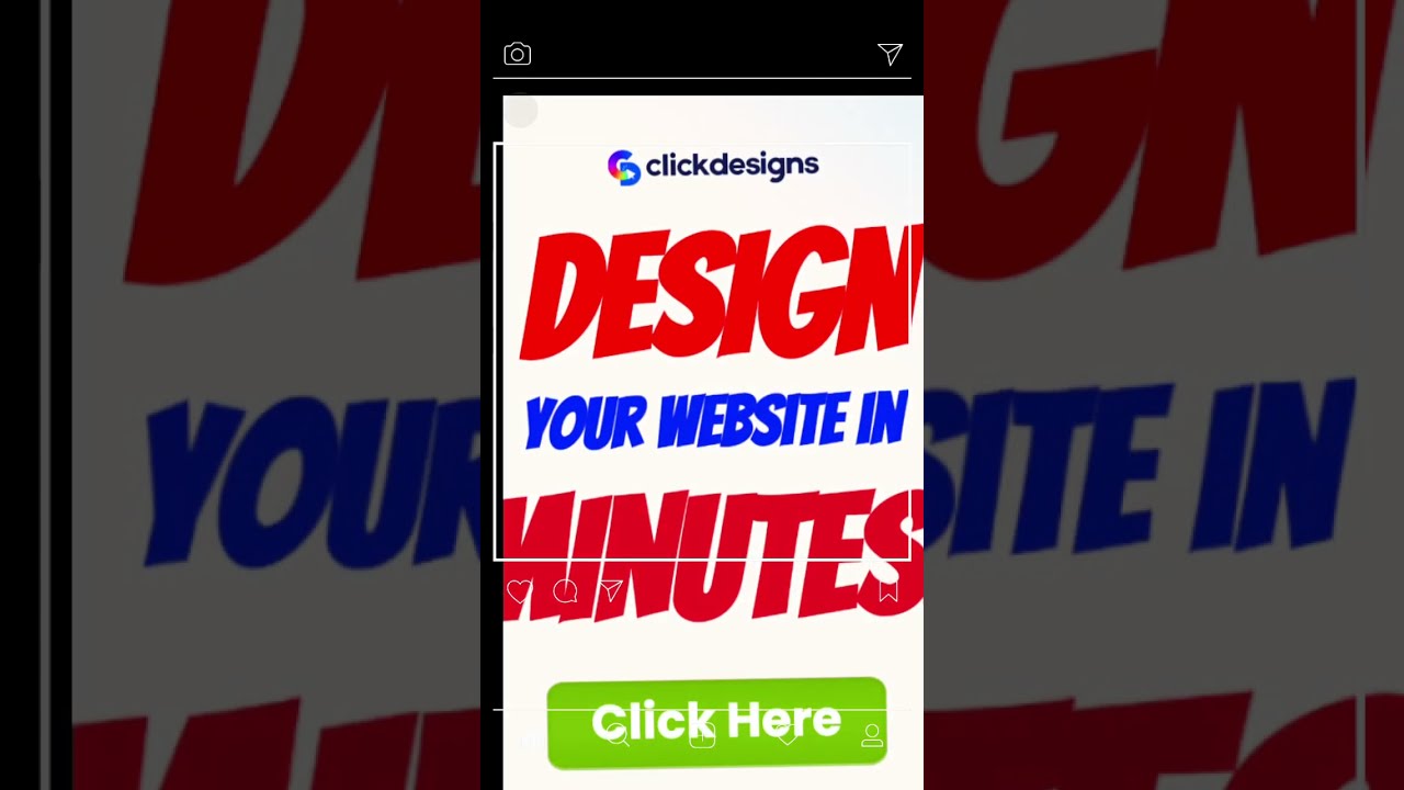 Create Your Website With Just One Click!