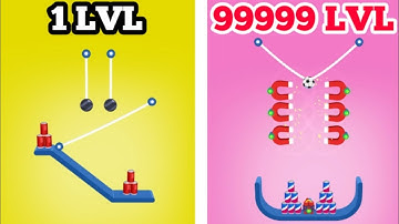 Rope Slash : All Levels Gameplay Walkthrough