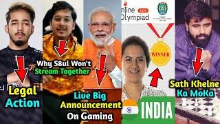 Narendra Modi LIVE SPEECH on Gaming | India won FIDE | Scout LEGAL Action | Mortal on New Changes screenshot 3