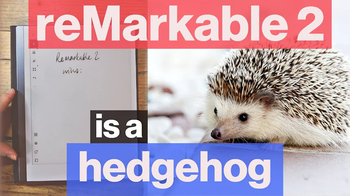 Is remarkable 2 really the worst eink tablet?