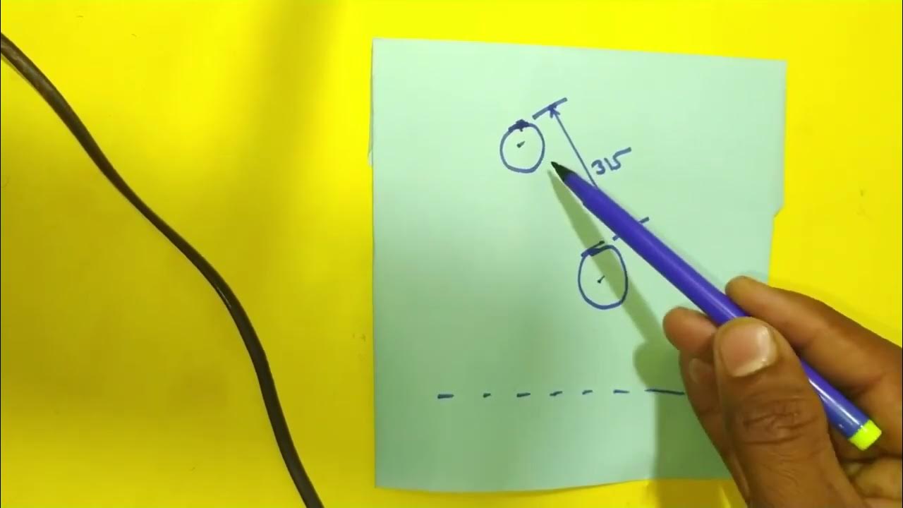 Pipe Offset Kaise mare with 90 degree YouTube