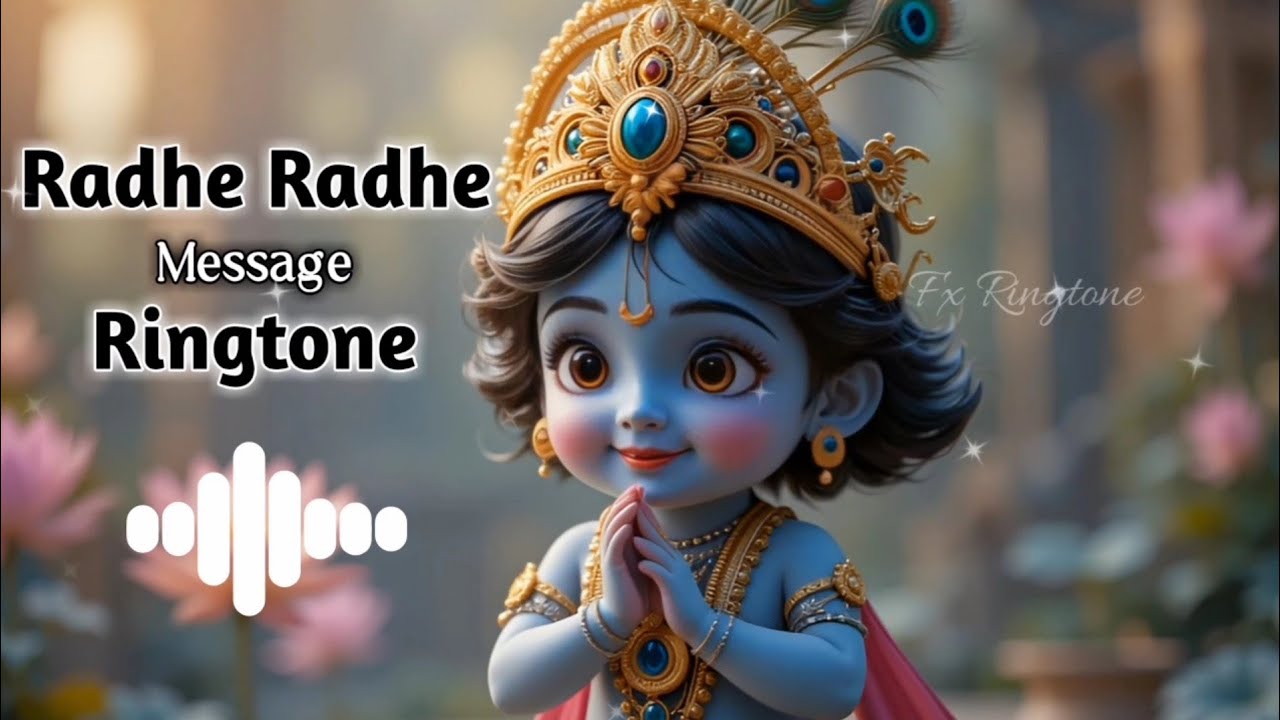 radhe radhe message ringtone krishna voice
