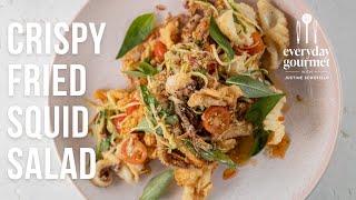 Crispy Fried Squid Salad | EG12 Ep70