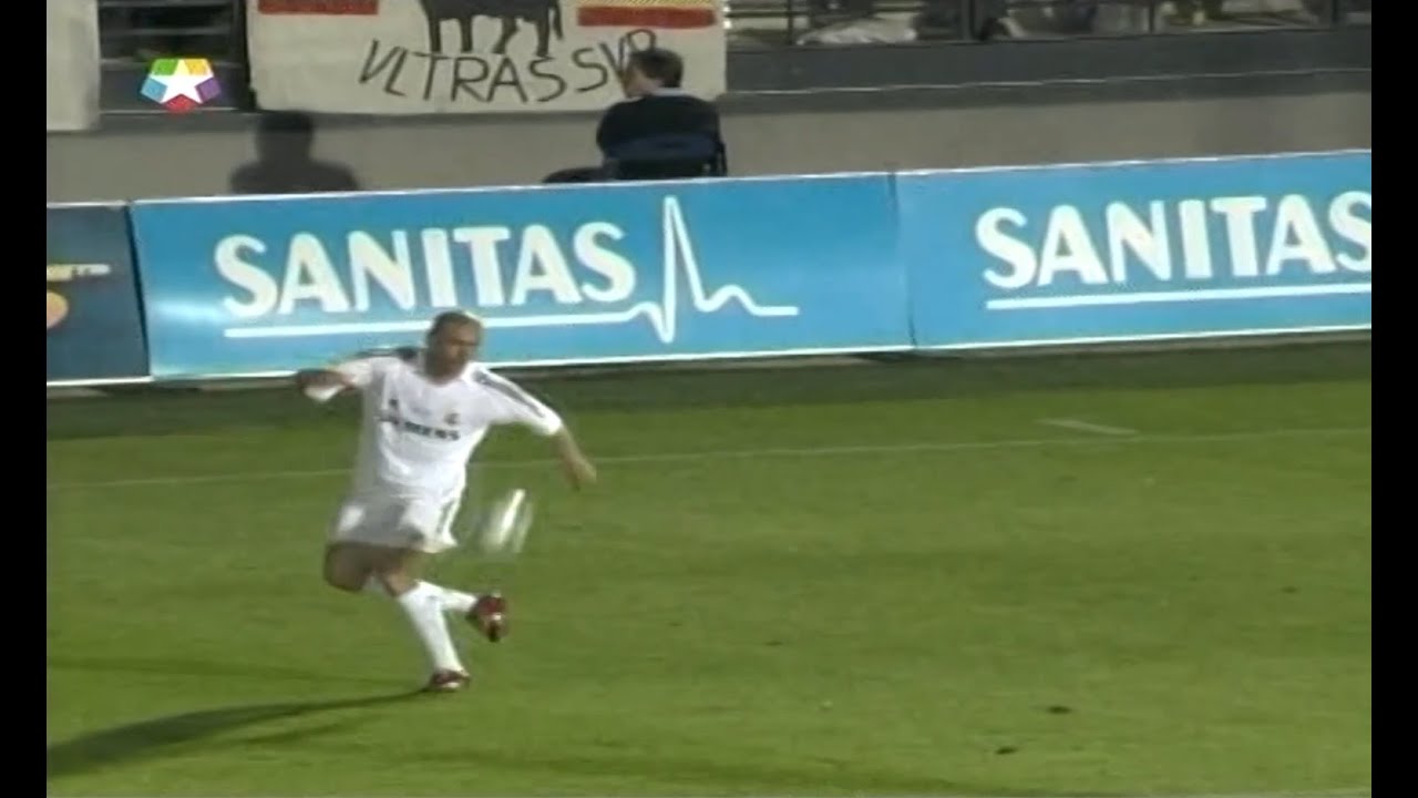 Zidane vs Stade de Reims (2006.5.9) Alfredo Di Stefano Stadium Opening Ceremony