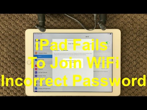 Fix “Incorrect Password” Wi-Fi Problems on iPhone & iPad, iPad WiFi Problem