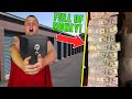 BUSTING OPEN LOCKED SAFE In THIEFS STORAGE UNIT! FULL OF MONEY and COINS! Storage Unit Finds! MONEY!