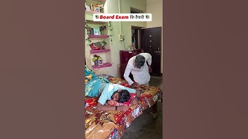 Board Exam Pressure or Love Effect? ​​😂📚. Board Exam Vs GF🤣.#shorts #boardexam #comedy