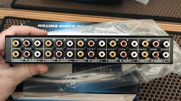 🎛 Audio-Video Selector 8x2