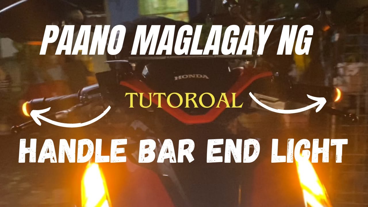 PAANO LAGYAN NG ILAW ANG HANDLE BAR NG HONDA CLICK 125i