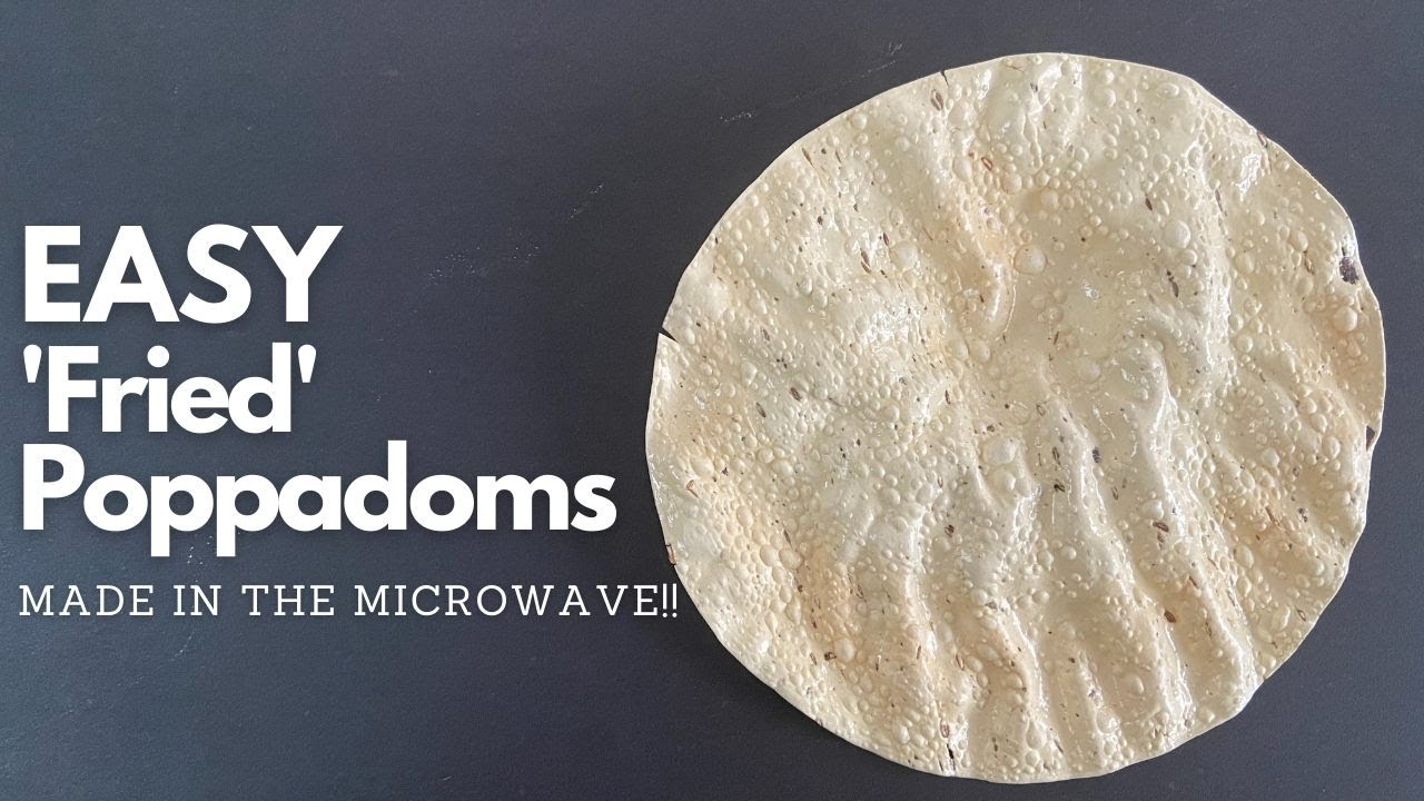 Microwave Papad How to Cook Poppadoms Microwave Poppadoms How to