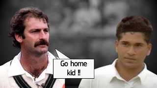 When Sachin Smacked Lillee Out Of The Park