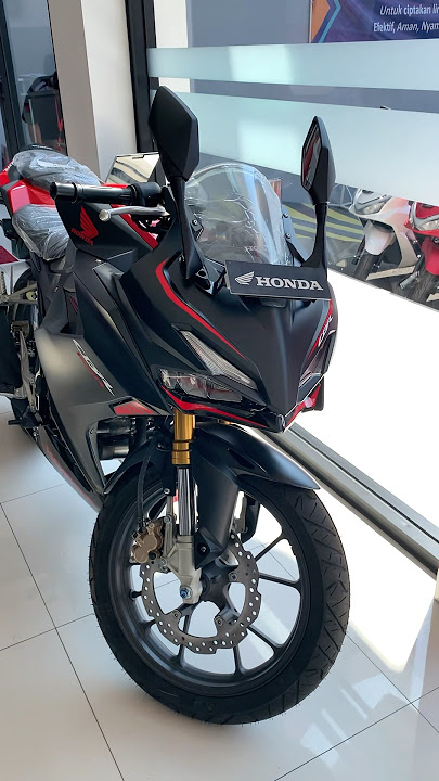 New CBR 150R Matte Black 2025