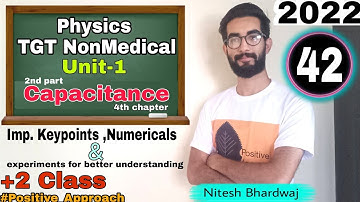 Capacitance part-2//Electrostatic important notes and numerical,for H.P TGT commission