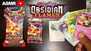 🔥 Soft Life ASMR - Obsidian Flames Pokemon Card Pack Unboxing! 🔥 screenshot 4