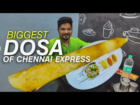 70 Mm Big Dosa Of Chennai Express In Berhmapur | Brahmapur's Food Tour | Odia Resturant & Hotel Tour