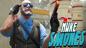 CS2 nuke Smokes Guide | Leegii