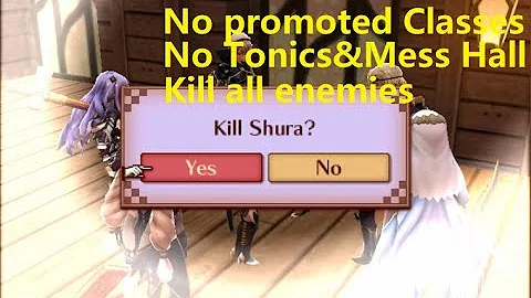 Lunatic Conquest C16 No promoted Classes&skills,Tonics,statues #fireemblem  #fireemblemfates