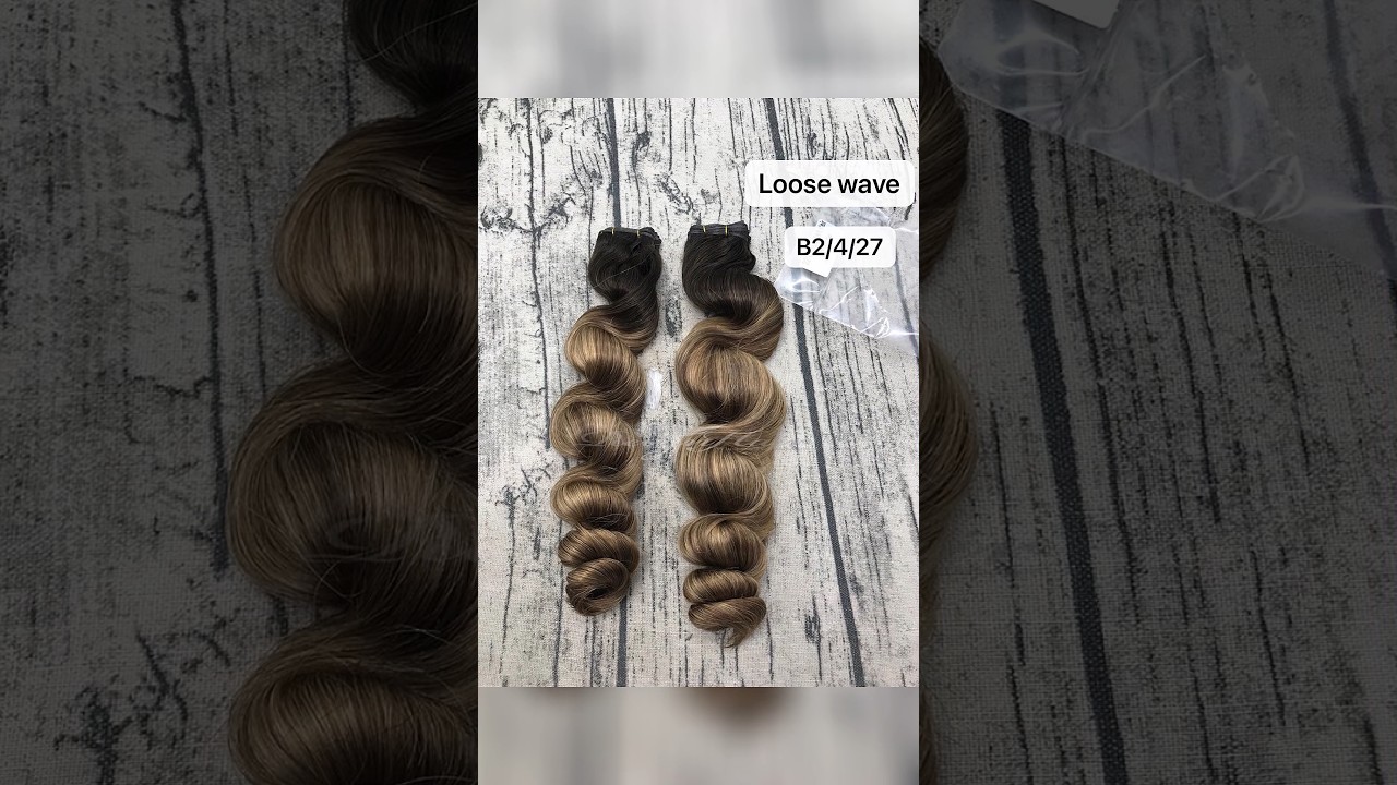 Loose Wave Wavy Hair Genius Weft Hair Extensions | REIGN HAIR