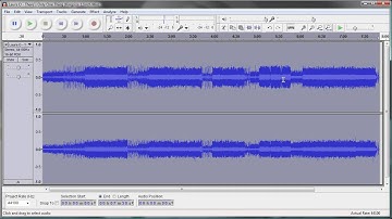 Cleaning Vinyl Audio Recordings in Audacity (Surface Noise & Pops)