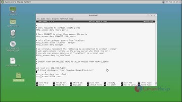 How to configure Squid Proxy Server to block a file format in FreeBSD