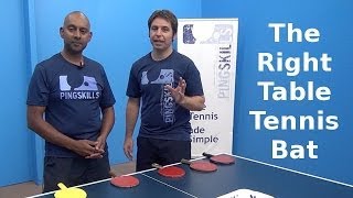 Choosing a Table Tennis Bat | PingSkills screenshot 4