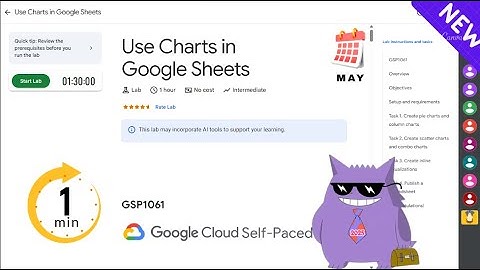 Use Charts in Google Sheets | #2025 | #GSP1061 |#qwiklabs |Solution