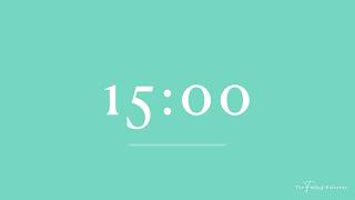 15 Minute Study Timer for Deep Focus | Silent Countdown | Mint