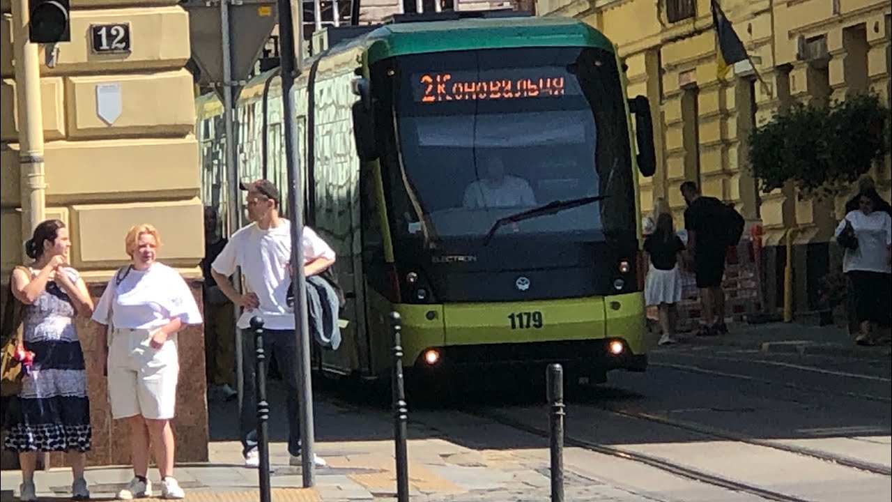 LVIV TRAM ELECTRON 225 (EPIC VIDEO AUG 2025)