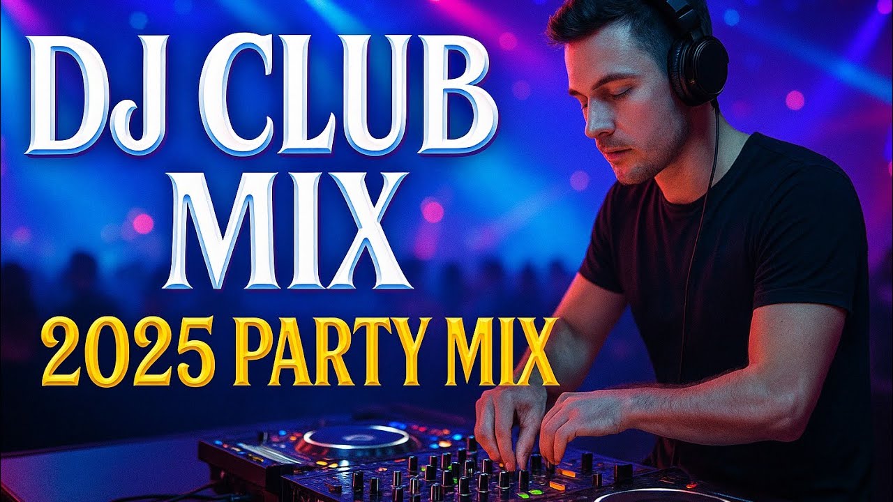 Club Mix 2025 | DJ Party Club Dance Music 2025 - Mashup & Remixes Of Popular Songs 2025 | CLUB 2025🔥