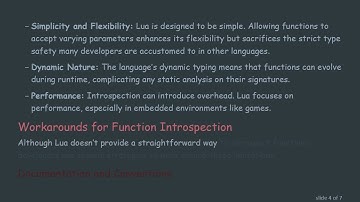 Understanding Function Introspection in Lua: A Guide for Game Developers