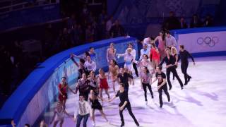 [Fan cam] Yuna Kim in Gala Exbition Finale in Sochi 2014 Winter Olympics