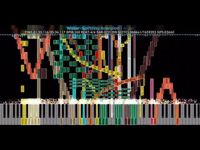 [Black MIDI] Water-Splitting Scorpion | Aiyui | 1.65 Million Notes class=