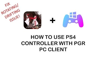 PGR PC Client PS4 Controller Setup