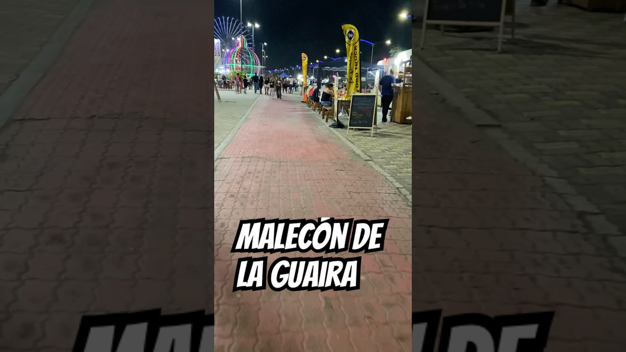 Caminando por el Malecón de La Guaira ❤️🇻🇪 2023