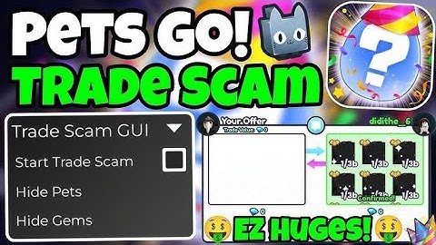 [NEW!] I EXPOSED The BEST PETS GO TRADE SCAM SCRIPT On PASTEBIN!