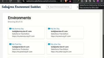 Salesforce Welcome Enhancer - Chrome Extension demo