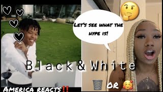 AMERICAN REACTS TO SOUTH AFRICAN RAP‼️| Nasty C, Ari Lennox - Black And White