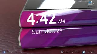 Sony Xperia Flex ,the Foldable Smartphone Concept Introduction   Techconfigurations