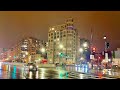 ⁴ᴷ⁶⁰ Relaxing Walk in the Rain at Night in Downtown Washington DC