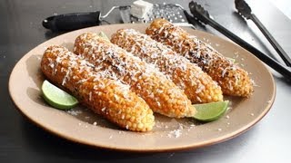 Mexican Grilled Corn 'Elote' - Corn with Chili Lime Mayo & Cotija Cheese