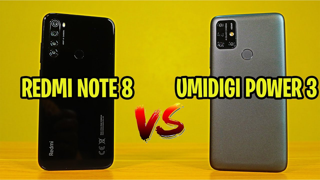 UMIDIGI POWER 3 VS REDMI NOTE 8 BATTLE OF THE BEST BANG FOR THE BUCK