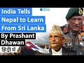 India Tells Nepal to Learn From Sri Lanka Regarding China's Influence Current Affairs 2020 #UPSC