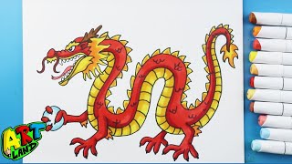 How to Draw a Lunar New Year Dragon