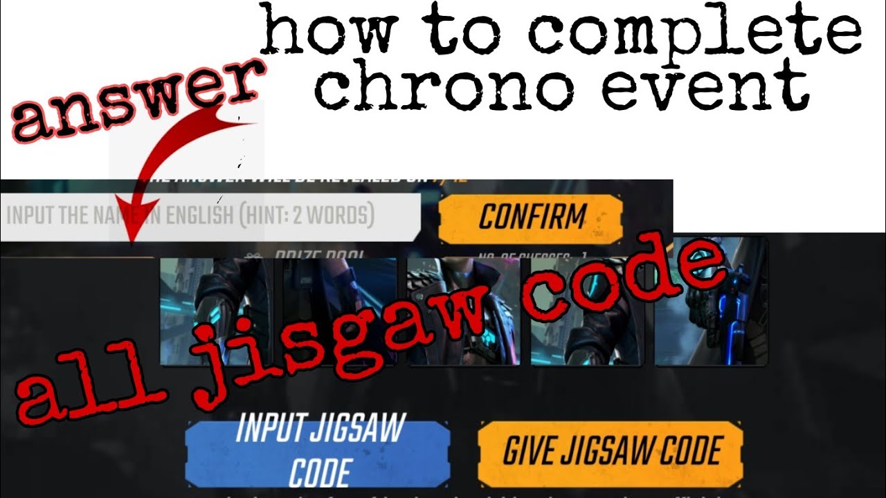 How to complete chrono event