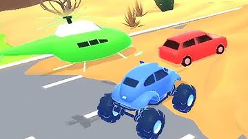 Shape Shifting (Monster Truck Drive) - Android GamePlay