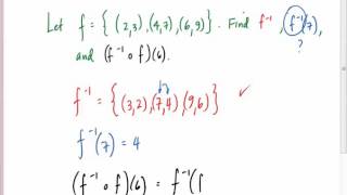 2 5e Using inverse function notation
